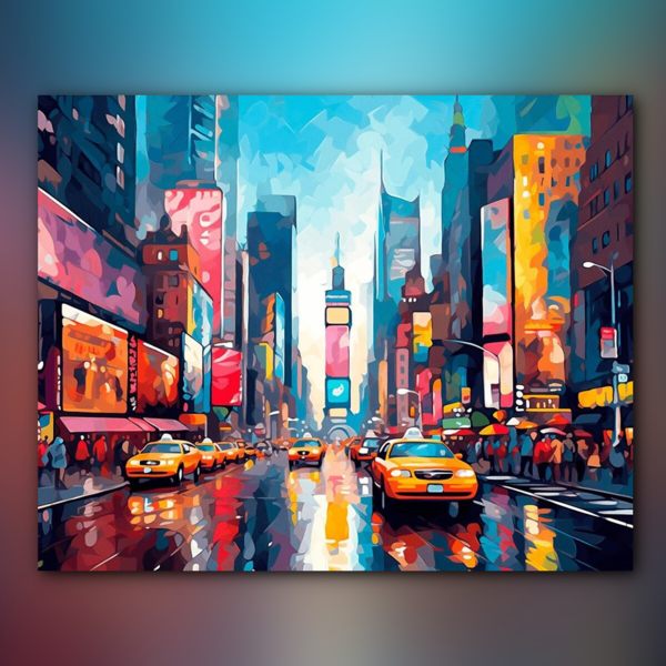 أدوات رسم لوحة سحر نيويورك