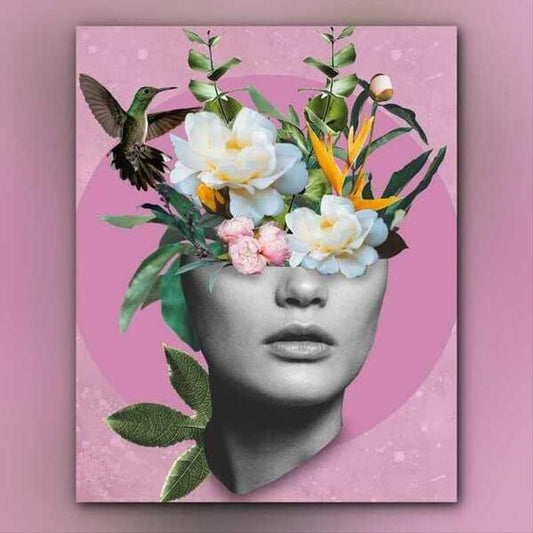 أدوات رسم لوحة زهرة الحلم