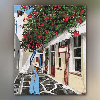 أدوات رسم لوحة سحر ميكونوس
