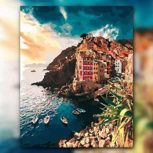 أدوات رسم لوحة سحر ايطاليا