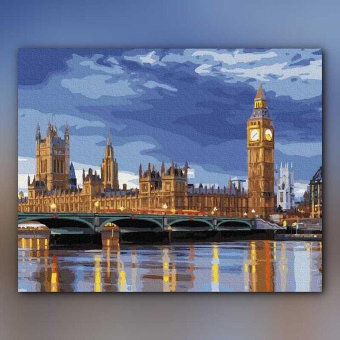أدوات رسم لوحة نهر التايمز