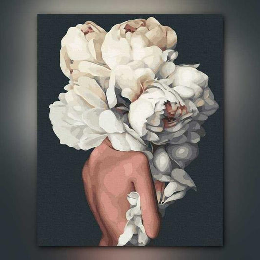 أدوات رسم لوحة الزهرة المسحورة