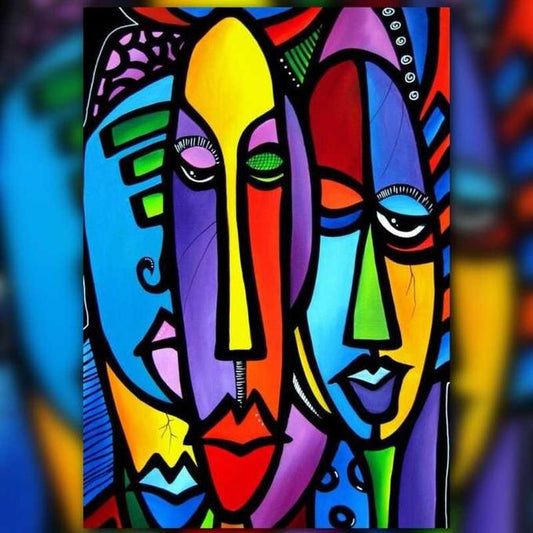 أدوات رسم لوحة تداخل الألوان