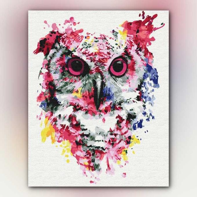 أدوات رسم لوحة ألوان البومه