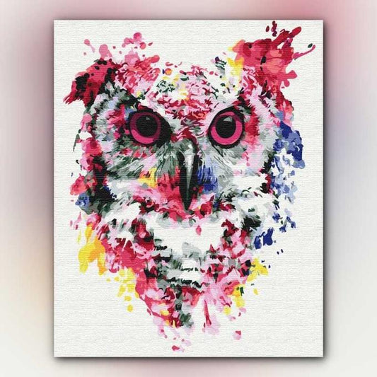 أدوات رسم لوحة ألوان البومه
