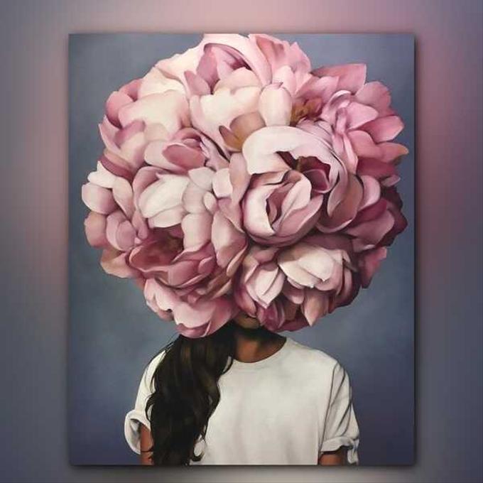 أدوات رسم لوحة روح الفاوانيا